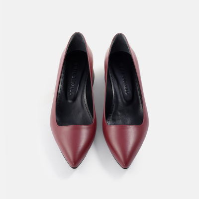 White Buffalo Product - اندازه پاشنه 4<br> - زرشکی - تصویر 4