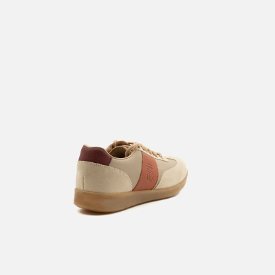 White Buffalo Product - اندازه پاشنه 2<br> - کرم-زرشکی-آجری - تصویر 5