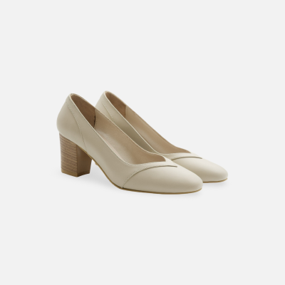 White Buffalo Product - اندازه پاشنه 6<br> - شیری - تصویر 1