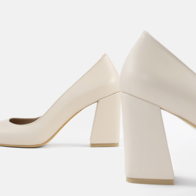 White Buffalo Product - اندازه پاشنه 8<br> - شیری - تصویر 4