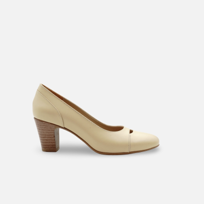 White Buffalo Product - اندازه پاشنه 6<br> - کرم - تصویر 2