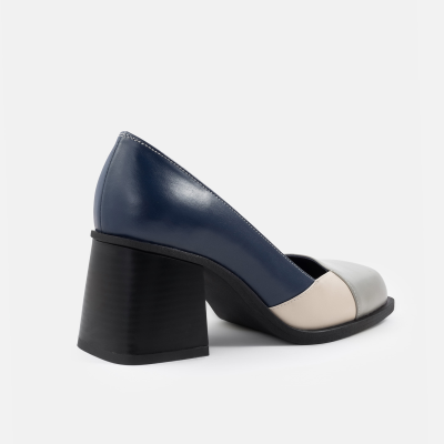 White Buffalo Product - اندازه پاشنه 5<br> - شیری-سرمه ای - طوسی روشن - تصویر 6