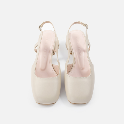 White Buffalo Product - اندازه پاشنه 3<br> - شیری - تصویر 7