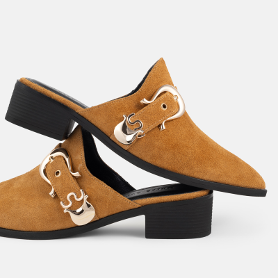 White Buffalo Product - اندازه پاشنه 3<br> - شتری - تصویر 4