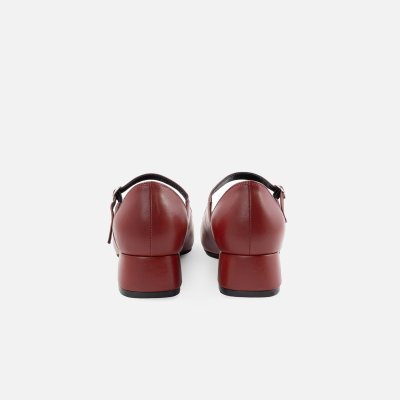 White Buffalo Product - اندازه پاشنه 3<br> - زرشکی - تصویر 4