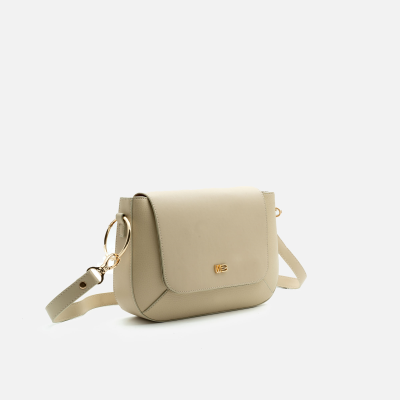 White Buffalo Product - بند بلند دارد<br>طول 25cm<br>ارتفاع 17cm<br>عمق 6cm<br> - کرم - تصویر 3
