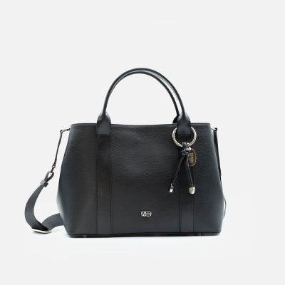 White Buffalo Product - بند بلند دارد<br>طول 32cm<br>ارتفاع 22cm<br>عمق 11cm<br> - مشکی یراق نیکل - تصویر 3