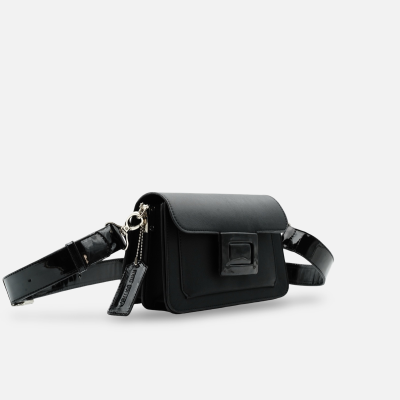 White Buffalo Product - طول 14cm<br>ارتفاع 19cm<br>عمق 7cm<br> - مشکی یراق نیکل - تصویر 2