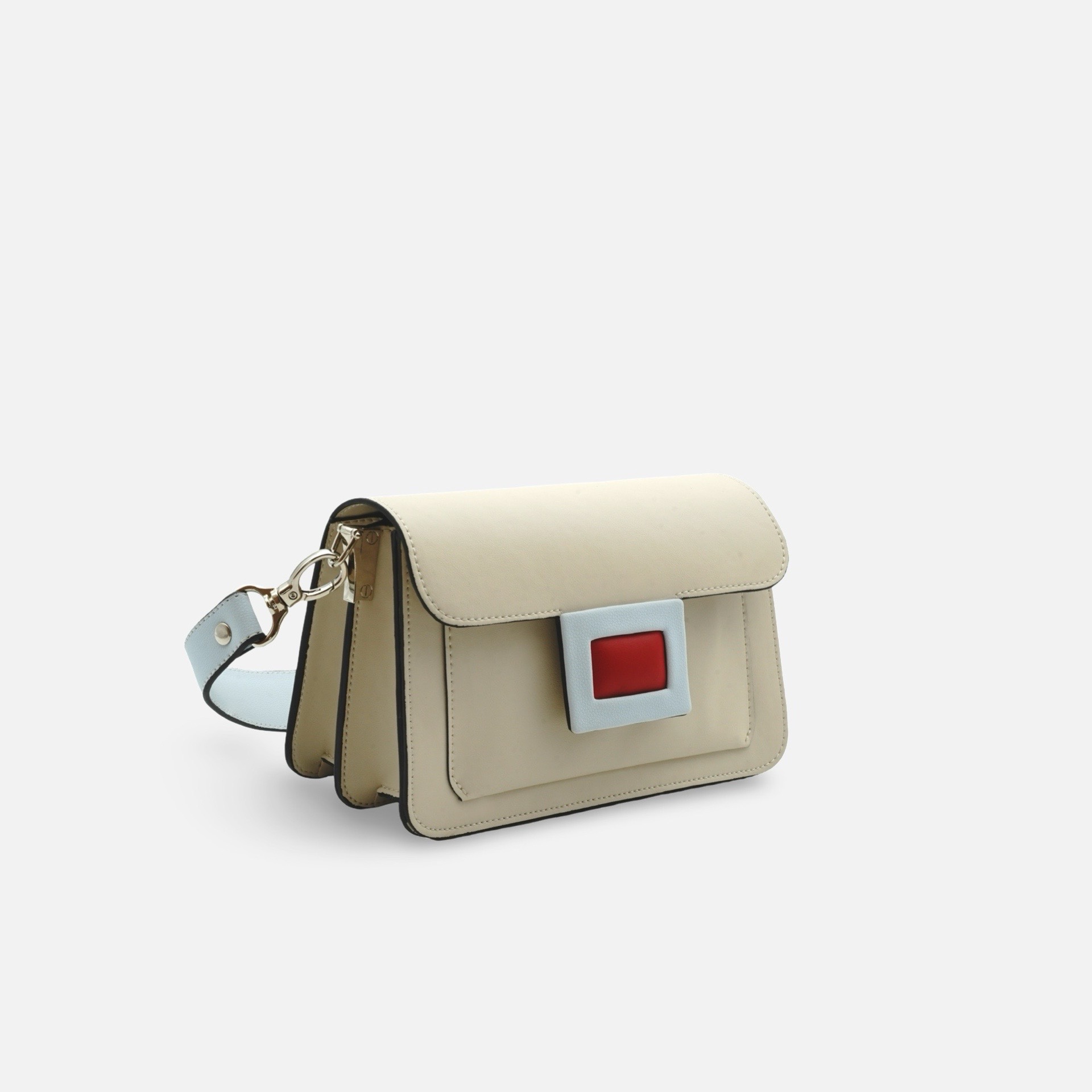White Buffalo Product - طول 20cm<br>ارتفاع 13cm<br>عمق 8cm<br> - شیری -آبی روشن- قرمز - مشکی - تصویر 8
