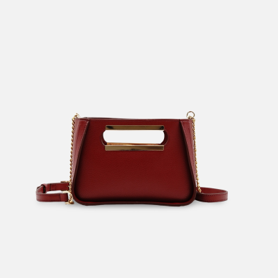 White Buffalo Product - بند بلند دارد<br>طول 20cm<br>ارتفاع 13cm<br>عمق 9cm<br> - زرشکی - تصویر 3