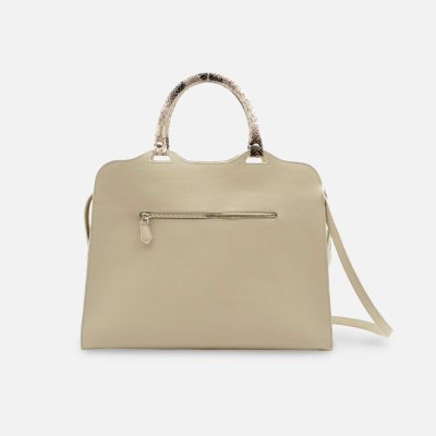 White Buffalo Product - بند بلند دارد<br>طول 35cm<br>ارتفاع 25cm<br>عمق 15<br> - شیری-پوست ماری - تصویر 1