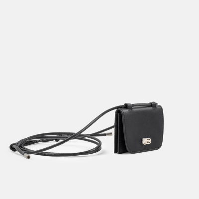 White Buffalo Product - بند بلند دارد<br>طول 10cm<br>ارتفاع 7cm<br>عمق 1cm<br> - مشکی یراق نیکل - تصویر 2