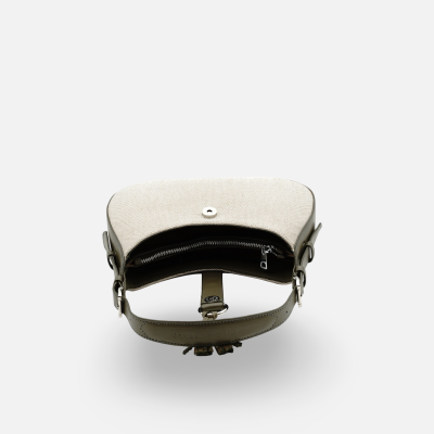 White Buffalo Product - طول 25cm<br>ارتفاع 12cm<br>عمق 6cm<br> - زیتونی-جین شیری زیتونی - تصویر 2