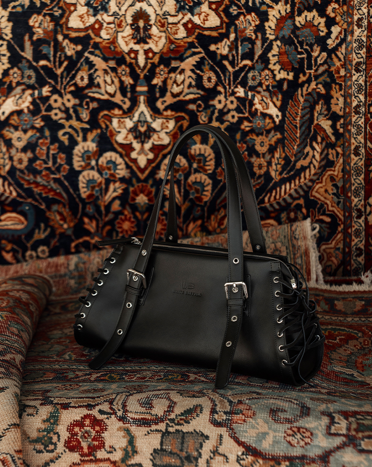 White Buffalo Leather Shoes and Bags - کیف و کفش چرم بوفالو سفید همه کیف ها