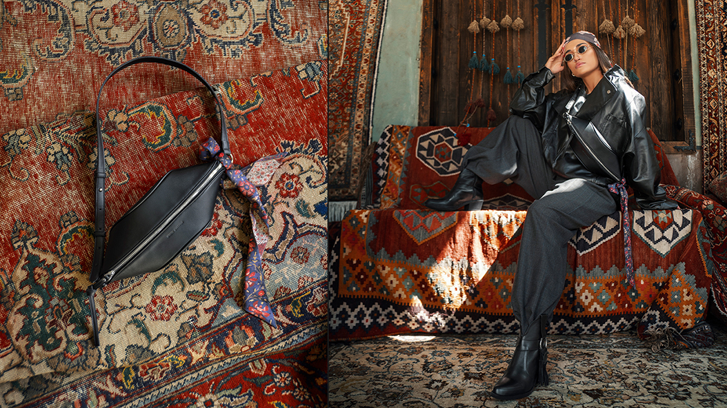 White Buffalo Leather Shoes and Bags کیف و کفش چرم بوفالو سفید